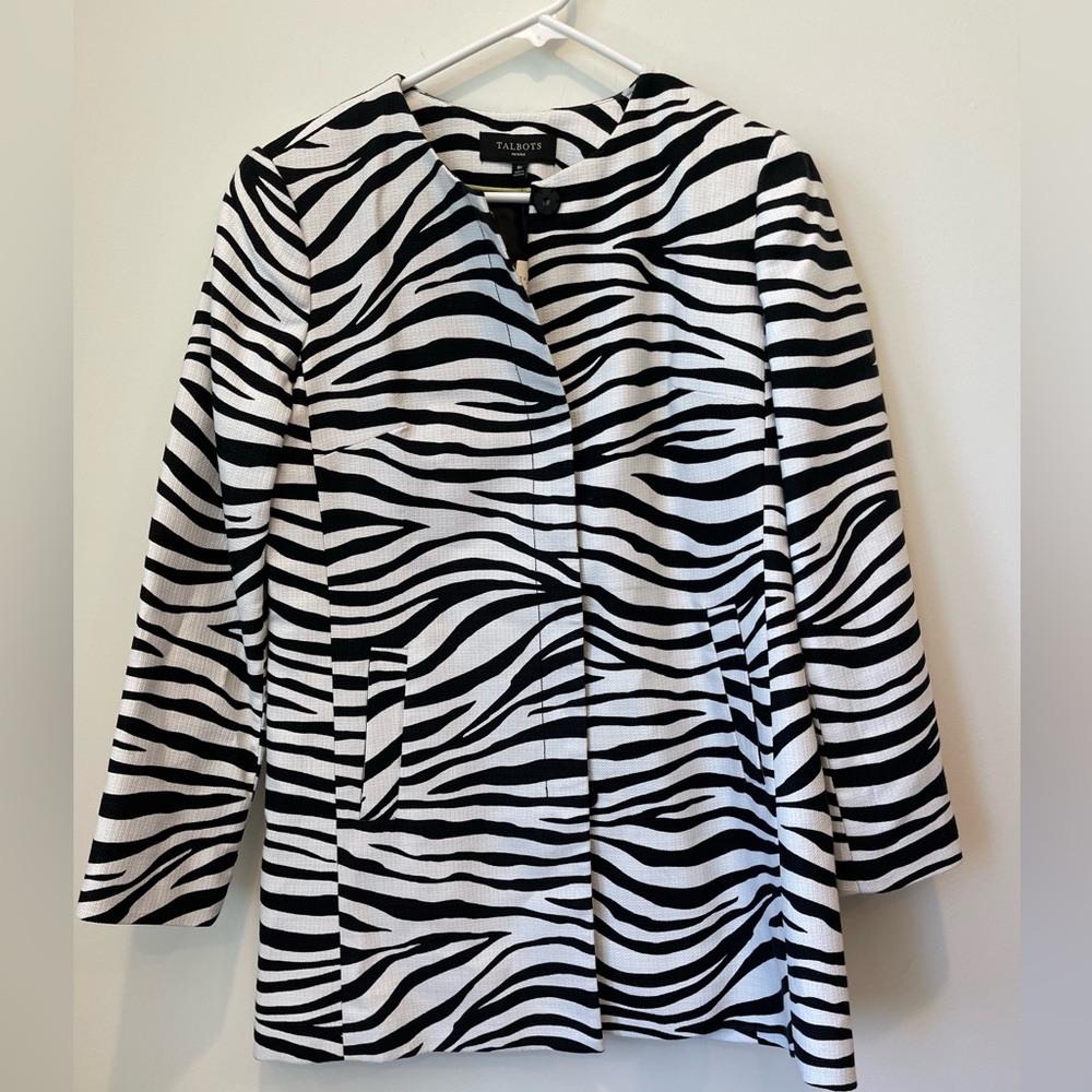 Zebra Print Women's Jacket